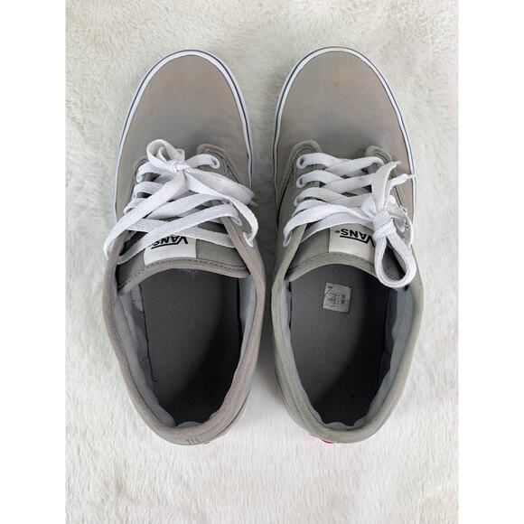 Vans Women’s Atwood Light Gray Skate Shoes Size 10 Casual Sneakers - Picture 8 of 10